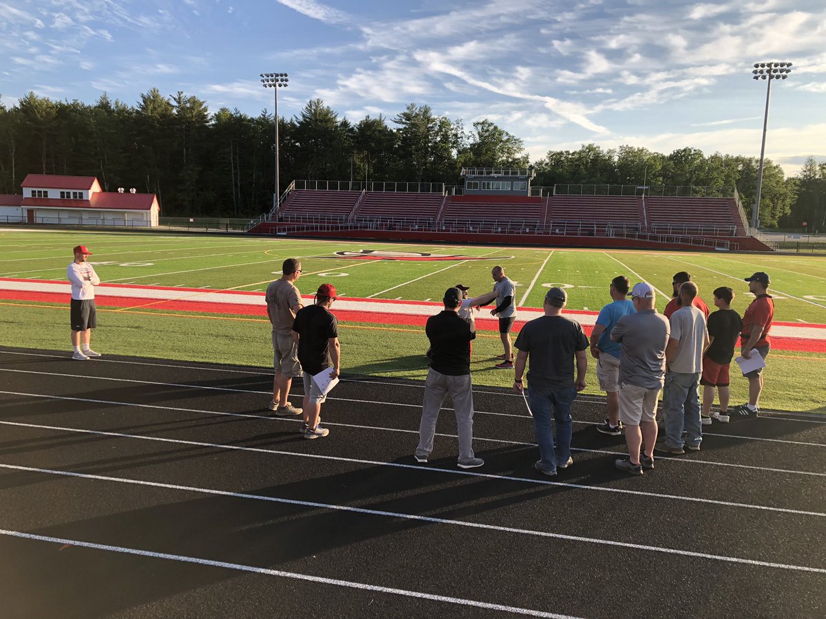 Shout out to our SSYAA football coaches for spending some time with the high school staff tonight.  Go Spartans!!