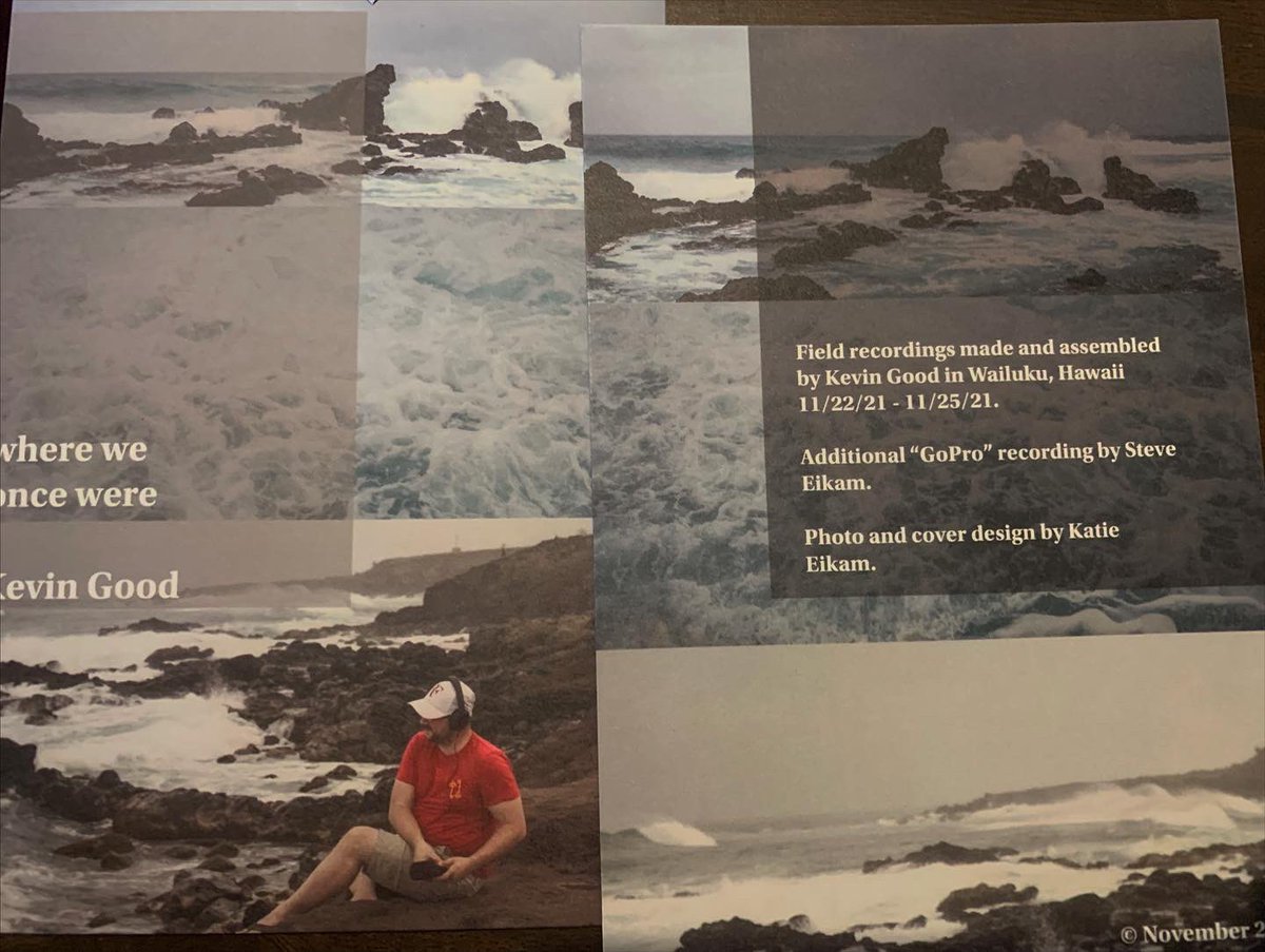 Kevingoodmusic's tweet photo. Both of these release as part of the new @deso_duo label. Both are personal field recording projects I spent a lot of time on and am really proud of. 

Both digital and physical releases are available on our Bandcamp page for pre-order and release on Friday! https://t.co/ylX5ZIV1vn