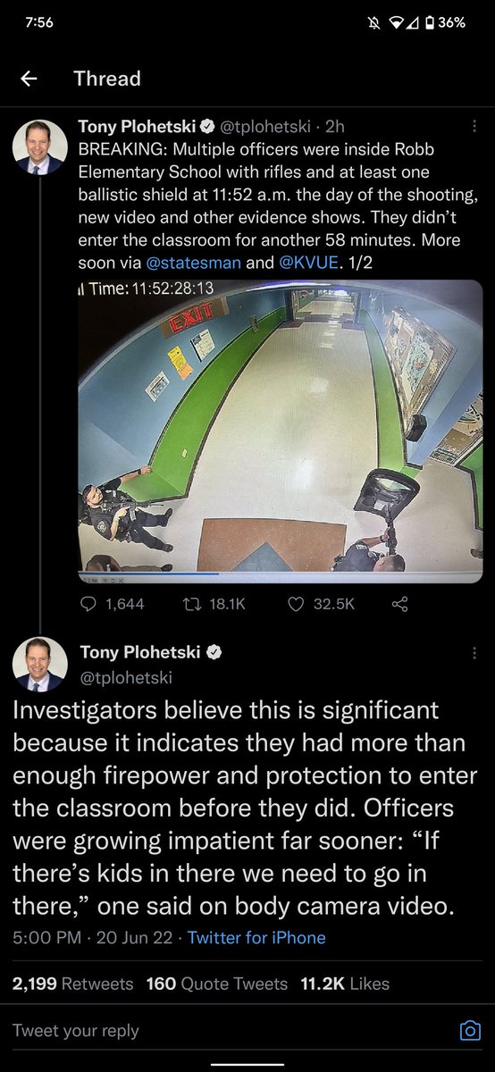 Taxpayers are paying for :

- the salaries of incompetent police
- $ of investigation into police
- $ for them to hire private lawyers to defend themselves 
- cost of all damages paid out 

I don't feel served or protected.

#Uvalde #Police