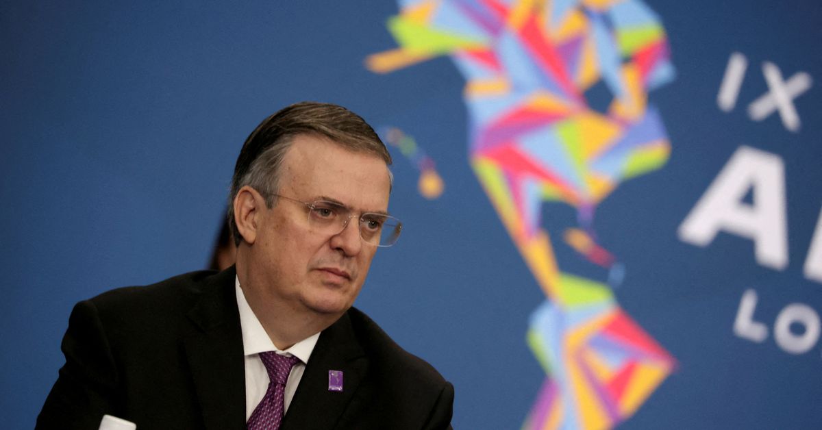 Reuters's tweet image. Mexico foreign minister says has tested positive for COVID-19 reut.rs/3O7IF5e