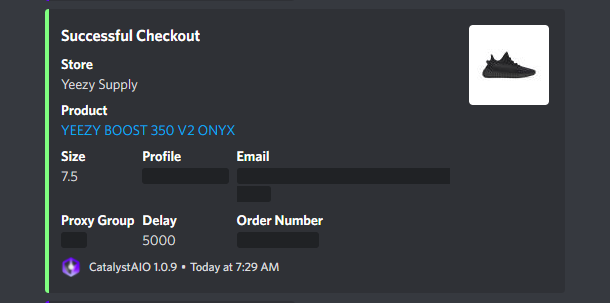 Easy 10 clip! 
🤖@ksrautomation @CatalystAIO 
 @NeFnF_ @TycoonFNF 
 @OlympusProxies @TronProxies 
@NotifyAccounts