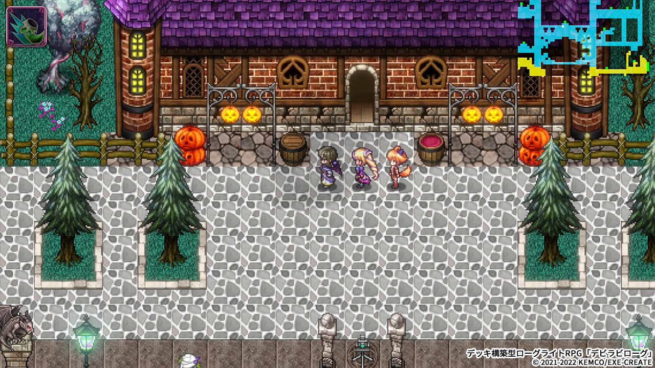 Kemco ケムコ 公式 デッキ構築型ローグライトrpg デビラビローグ Xbox Steam版が7月7日配信決定 Xbox版の事前予約受付中です Ps5 Ps4 Nintendo Switch 版の配信日も 決まり次第お知らせします Steam版では無料体験版も配信中です T Co