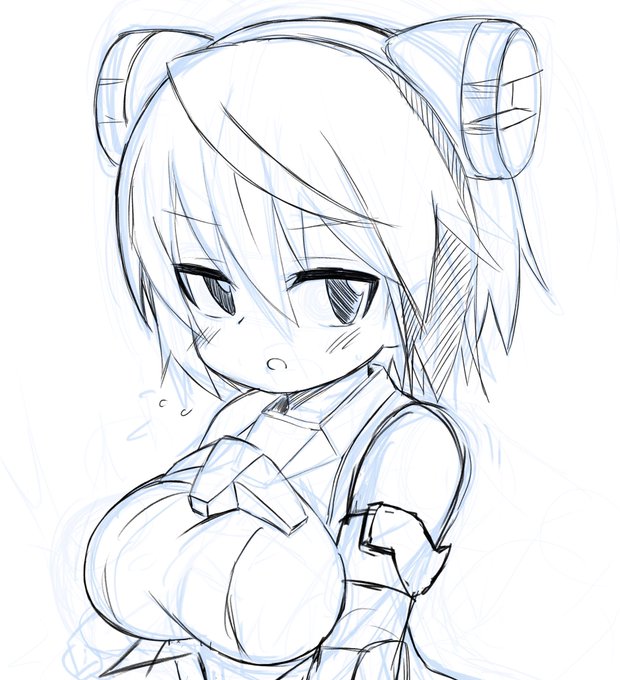 うちのD-phone描く。妄想捗る 