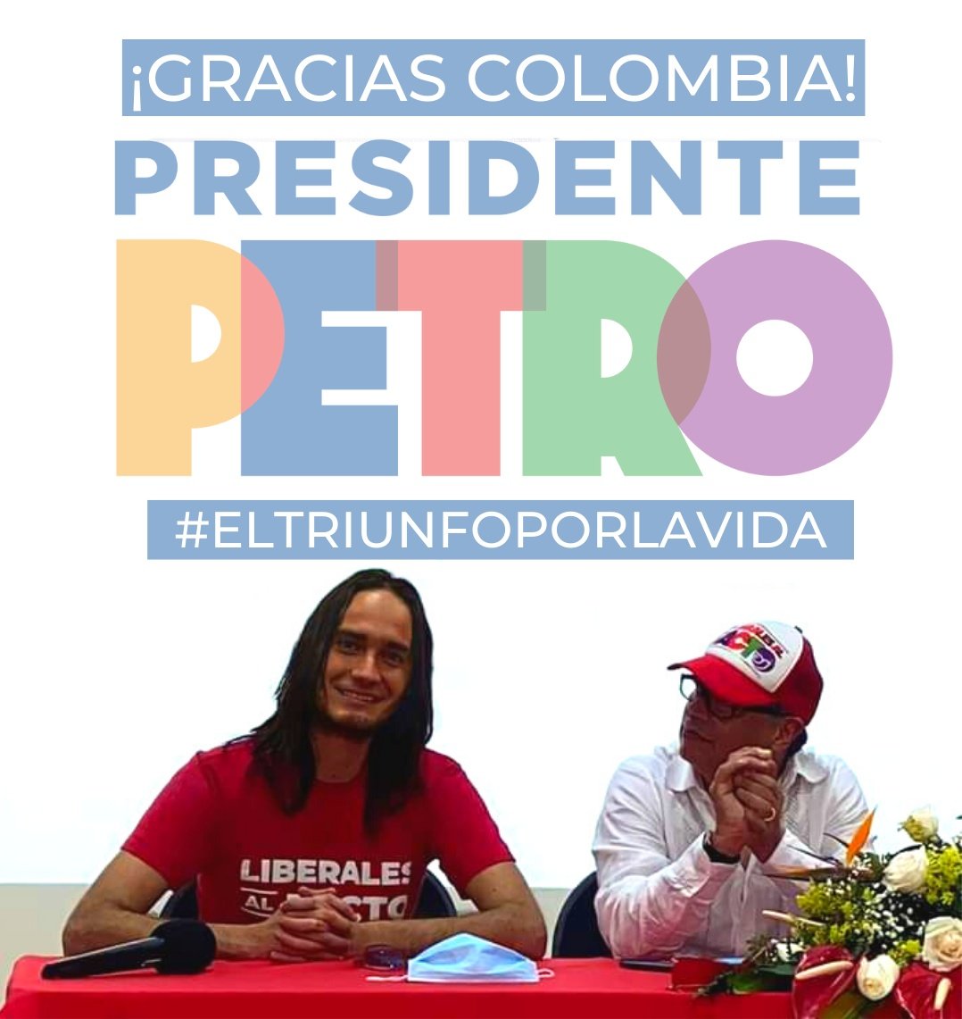 Desde el primer gobierno progresista de Colombia estaremos impulsando  oportunidades para la juventud, esa misma  juventud que siempre ha sido invisibilizada por los gobiernos de turno.

Este es #ElTriufoPorLaVida