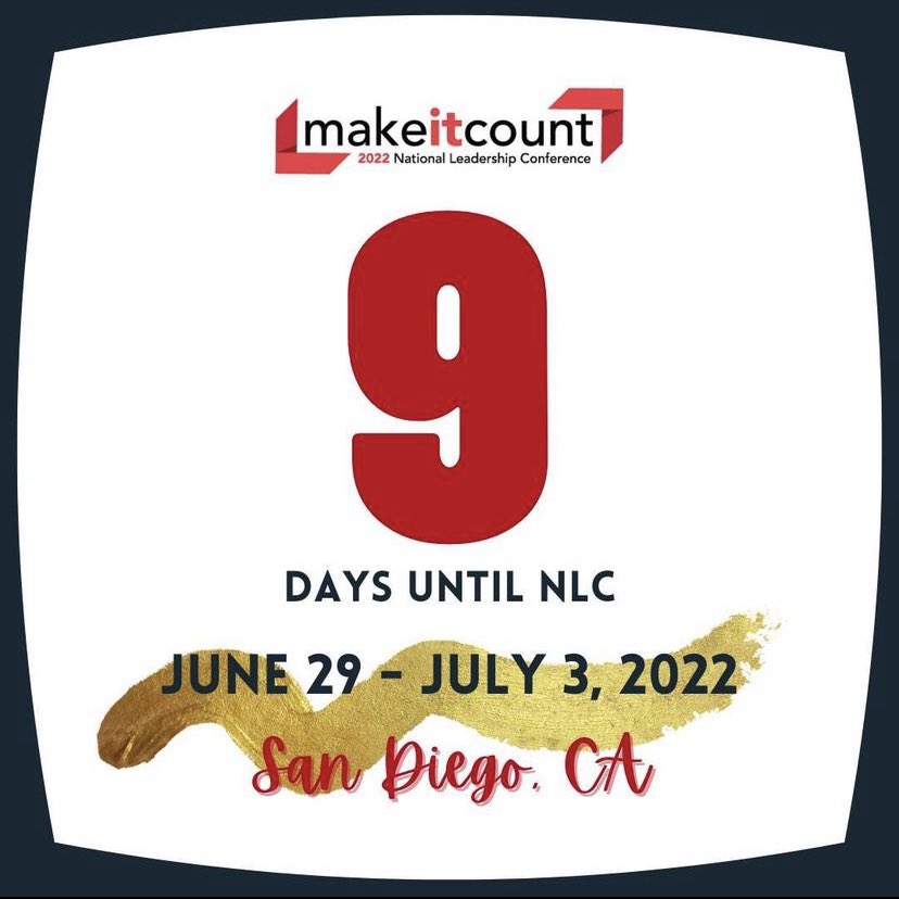 SDFCCLAJHRep's tweet photo. ✨9 Days! ✨ Hey #SDFCCLA, It is only 9 days until I get to see everyone at NLC! I absolutely can’t wait to come to California and see everyone represent South Dakota FCCLA! https://t.co/uDzvUnLKI3