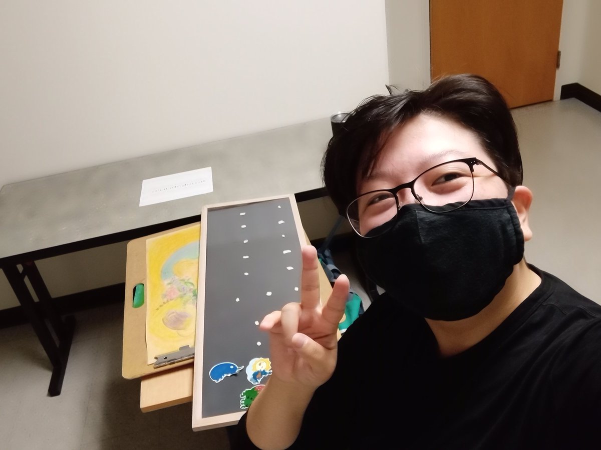 IllustratesAlex's tweet photo. I forgot to post pics this was me pre setup for #hccartandinnovation #hccinlab #artsetup #art #hype https://t.co/4gdpO7VyOA