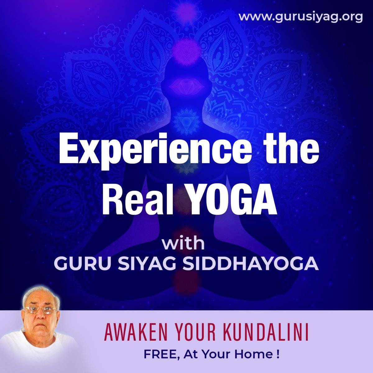 Siddha yoga is the real yoga
Happy 8th International Day of Yoga 2022.  Guru Siyag Siddhayoga is the "Yoga for Humanity"
#idy21june2022