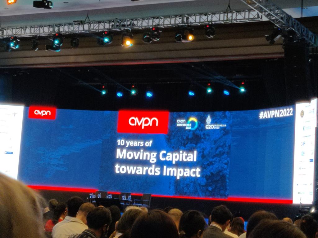Proud to be participating in first AVPN 2022 conference,since the pandemic in Bali, Indonesia. Very energizing to listen to CEO Ms Nina! <a href="/impactinvesting/">Impact Investing</a> <a href="/InfoAPN/">African Philanthropy Network</a> <a href="/hodgsonjj/">Jenny Hodgson</a> <a href="/avpn_asia/">AVPN</a> <a href="/EAPNetwork/">EAPNetwork</a> <a href="/jmawiyoo/">Janet Mawiyoo</a> <a href="/TengaStigmata/">Stigmata Tenga</a> <a href="/doaneatlarge/">Deborah Doane</a> <a href="/ThisKenyanLife/">Ngwatilo Wanjiku</a> <a href="/ItsSifa/">Sifa</a> <a href="/ThisKenyanLife/">Ngwatilo Wanjiku</a>