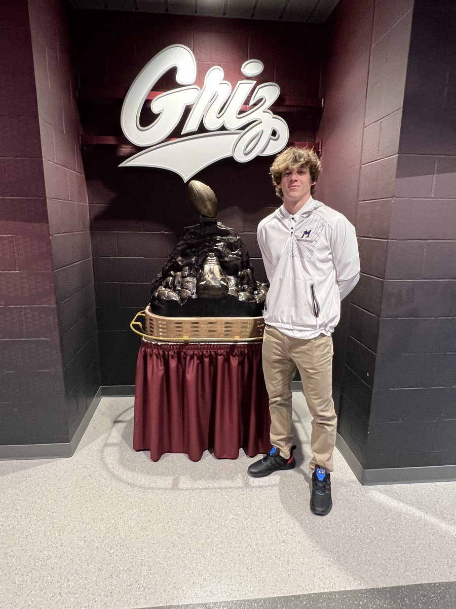 EvanHerbig's tweet photo. Thank you Coach Hauck, Coach Green, Coach Rosenbach, and the University of Montana for a great experience at the 2022 QB/WR camp.
Go Griz!
⁦@Coach_Hauck⁩ 
⁦@GrizCoachGreen⁩ 
⁦@coach_rosy⁩ 
⁦@MontanaGrizFB⁩ https://t.co/UPD6BnTIcq