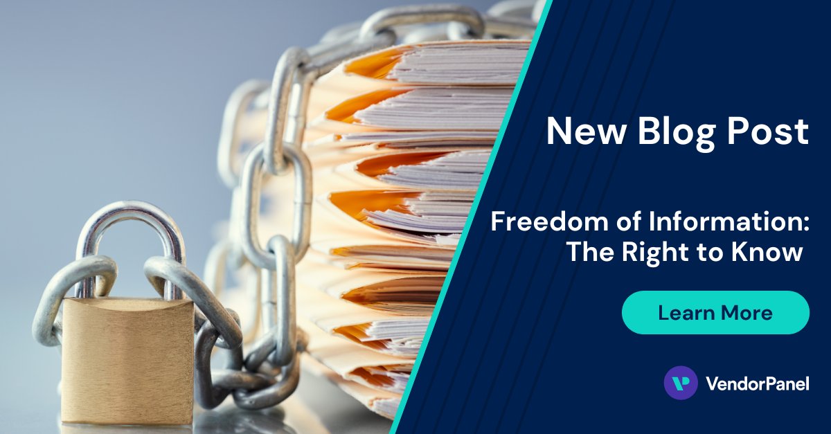 VendorPanel's tweet image. Have you ever filled in a form and felt worried about how that information is being used? Freedom of information is a right we all have, but how do you access it? What info can you get and why do you need it? Read our latest blog article to be in the know! hubs.li/Q01f3W7y0