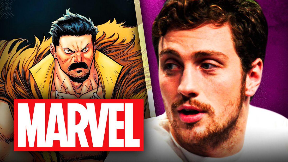 MCU_Direct's tweet photo. Aaron Taylor-Johnson's KRAVEN will be "an animal lover and a protector of the natural world" in Sony's spin-off movie, according to Taylor-Johnson, a departure from most depictions of Kraven in the comics! Details: https://t.co/3tt5bt8ayn https://t.co/SEgSPzRVCJ