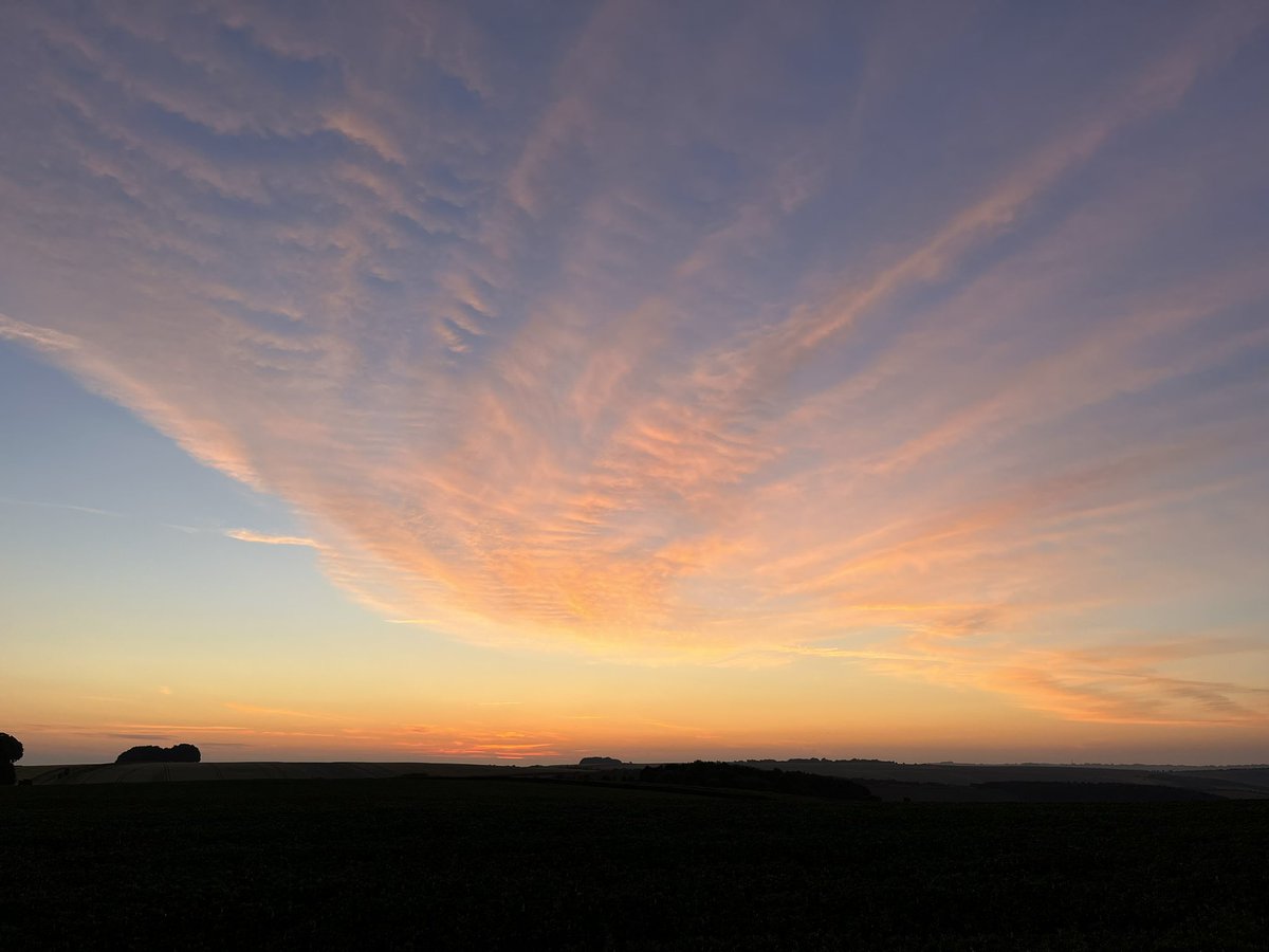 BlackwellAndy's tweet photo. Up at 3.30am for this #SummerSolstice2022 #wiltshire #hackpenhill https://t.co/dHRy14J7Ga