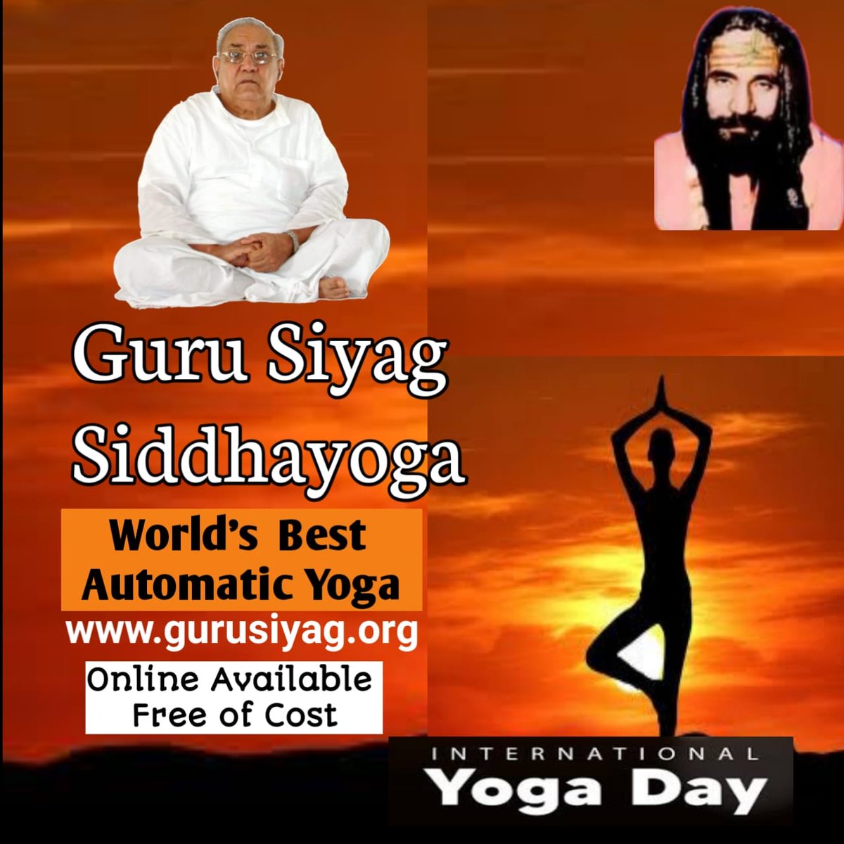 Guru Siyag Siddhayoga is the evolutionary yoga which works towards the complete evolution of human being and in the realization of God.
#idy21june2022