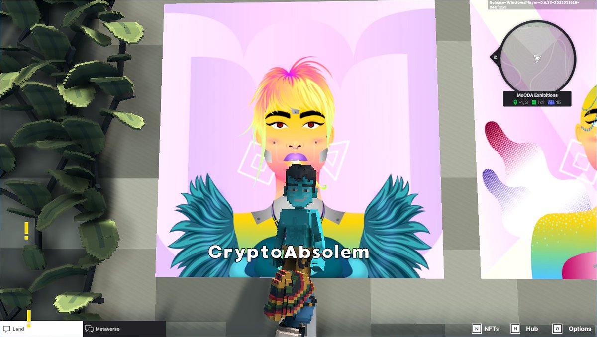 MusahDiaby's tweet photo. @TheSandboxGame @worldofwomennft I just participated in the #TheSandbox weekly contest for a chance to win 200 mSAND! I found the art piece, check out my screenshot below!
👇 https://t.co/aX9yn7hGWO