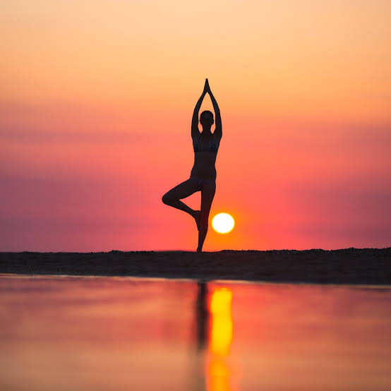 DeepaSChauhan's tweet photo. Yoga for life and also for something beyond life. 
#YogaForHumanity https://t.co/zURdls0wsy