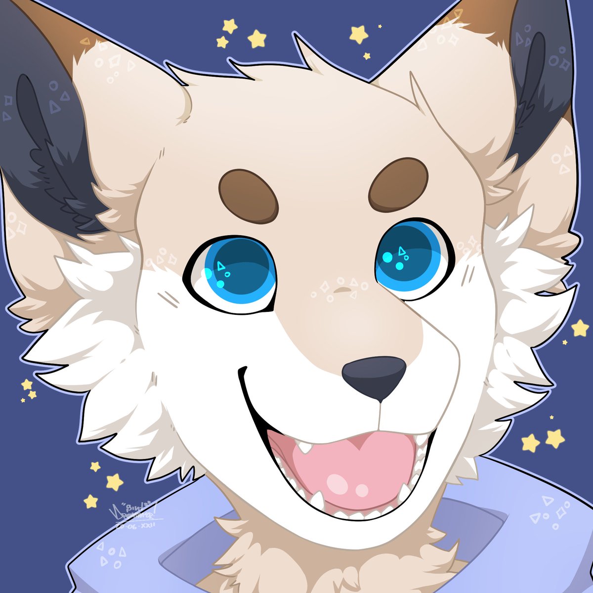 SintDrommer's tweet photo. Art trade con @hiemukeigno :D 🦊

#furryartwork #furryfandom #furrychile #furry https://t.co/xdSv341EGz