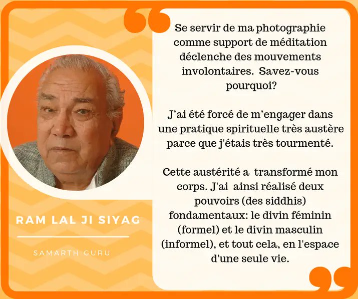 Le pouvoir spirituel de Guru Siyag agit à travers sa voix et son image.#idy21june2022
