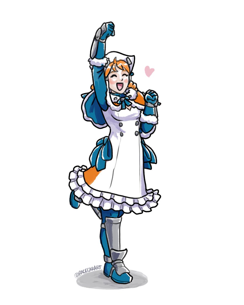 「Lil Annette doodle in anticipation of Th」|Racecarのイラスト