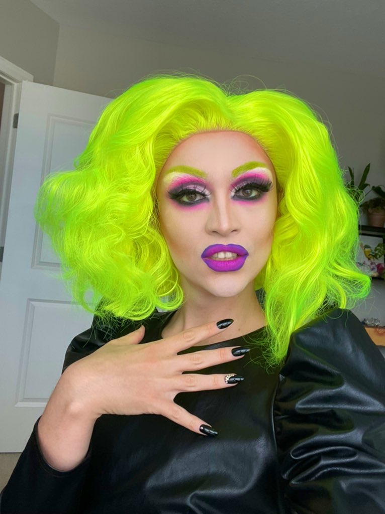 realtrashpop's tweet photo. tbh I just kinda love being a freak and standing out in a crowd 

#Pride2022 https://t.co/wyBYD0snGc