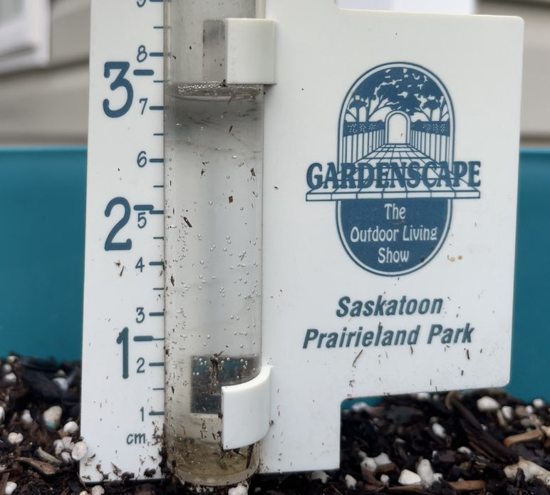 JeffRogstadCTV's tweet image. Between noon and 4 PM approx 75 mm or almost 3” of rain fell in the Exhibition area of Saskatoon. #yxe #LastDayOfSpring
