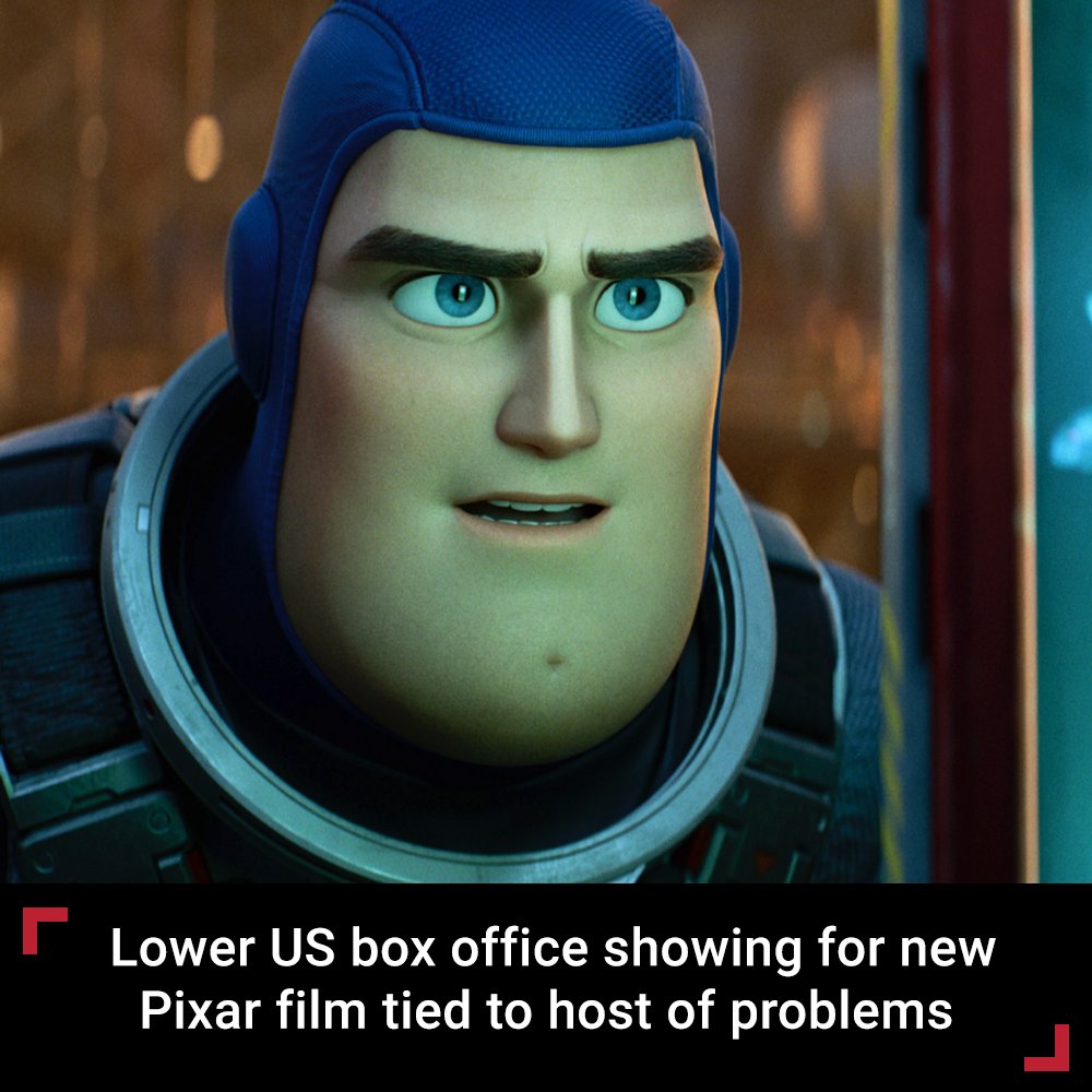 FoxNews's tweet photo. NOT HIS 'YEAR': Buzz is having a hard time traveling to infinity and beyond at theaters. https://t.co/20v2zqVztJ https://t.co/FfCogAbooY