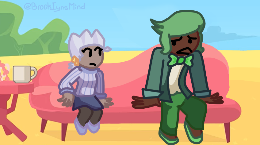 silviautism's tweet photo. gaty n two convo but human'd yay woo #tpot #tpot2 #tpotsweep #BFB https://t.co/s5UlBXaDOK