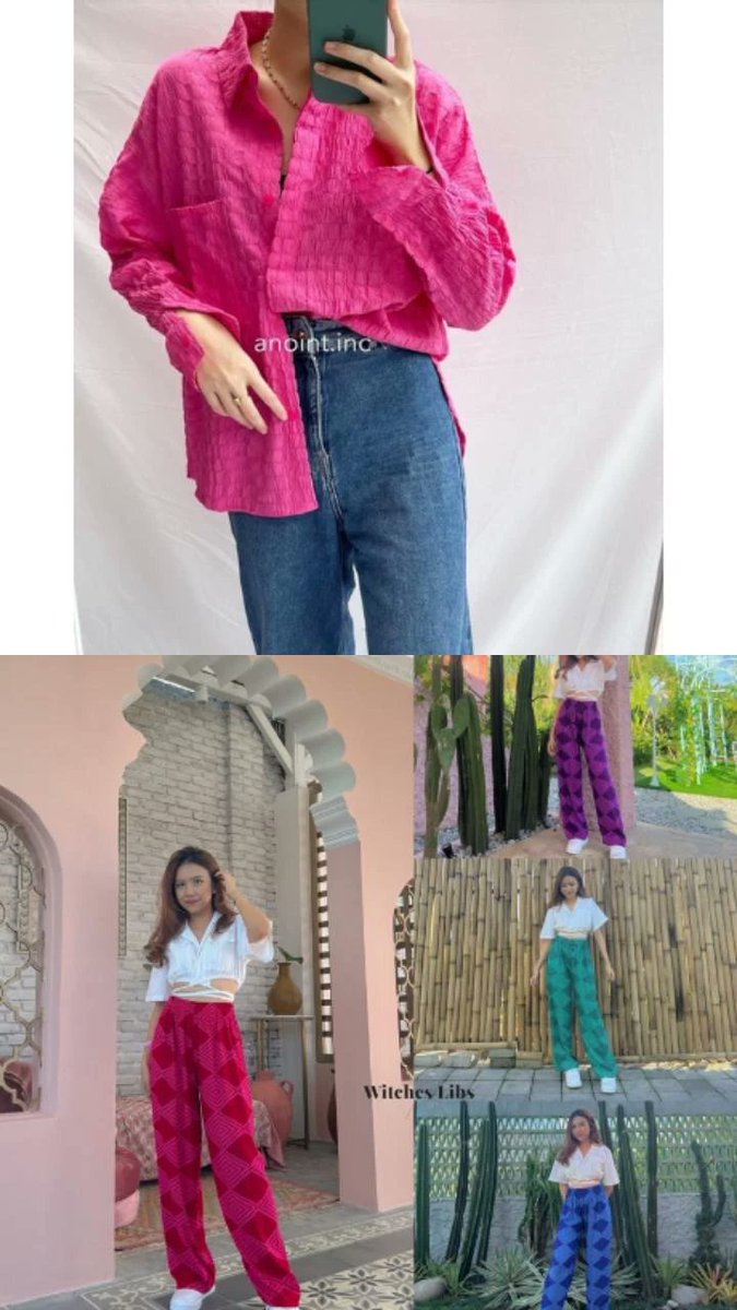 jisaayz's tweet photo. REKOMENDASI OUTFIT PINK FUCHSIA 💗🌺🌷-------

A THREAD https://t.co/PkZdLAtYNF