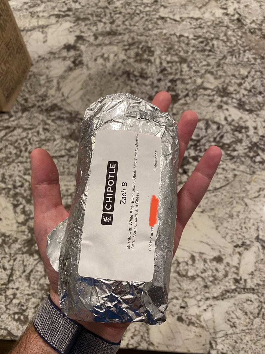 ImZachy1's tweet photo. @ChipotleTweets much better! Thank you! #happycustomer #customerservice https://t.co/8afIOipirB