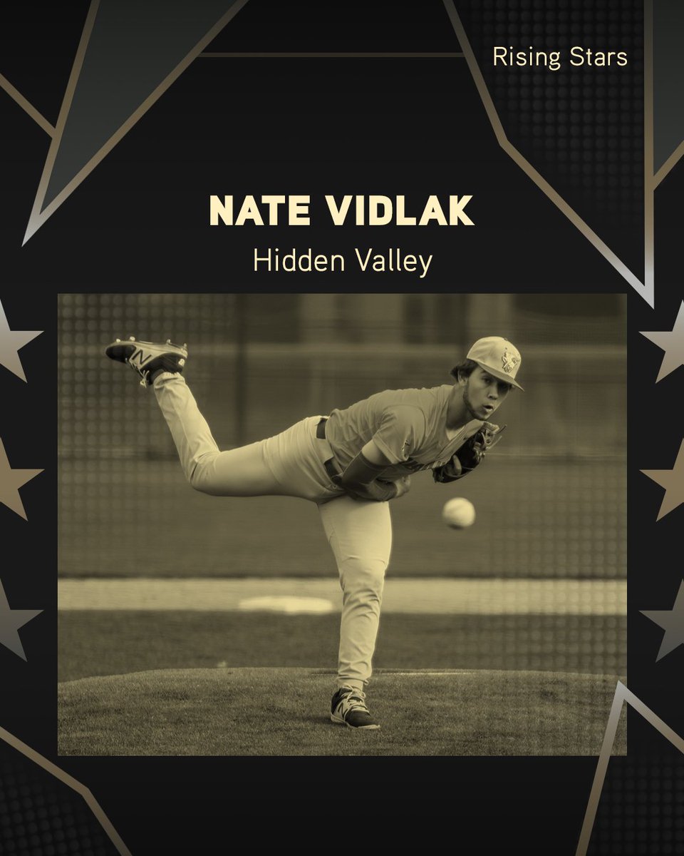 ORSportsAwards's tweet photo. Hidden Valley senior @vidlak_nate finished high school as a two-time Conference Player of the Year and was the 2021 State Player of the Year. His .579 batting average is a school record and his 0.12 ERA is the second-best in Oregon high school history. https://t.co/ZCxg1oHiXK