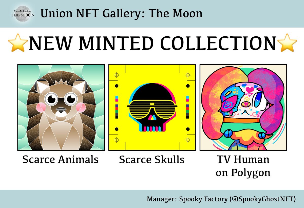 🔥NEW Minted Collection🔥

How awesome and Colorful❤️

I am so glad to be with you on our NFT jonrney🔥🔥

<a href="/ScarceCreatures/">Scarce Creatures</a> 
<a href="/QUnft/">queenuniverse.eth 🚀</a> 

Love you always ❤️‍🔥❤️‍🔥

🚀opensea.io/collection/gal… 

#NFT #NFTcollection #NFTgallery