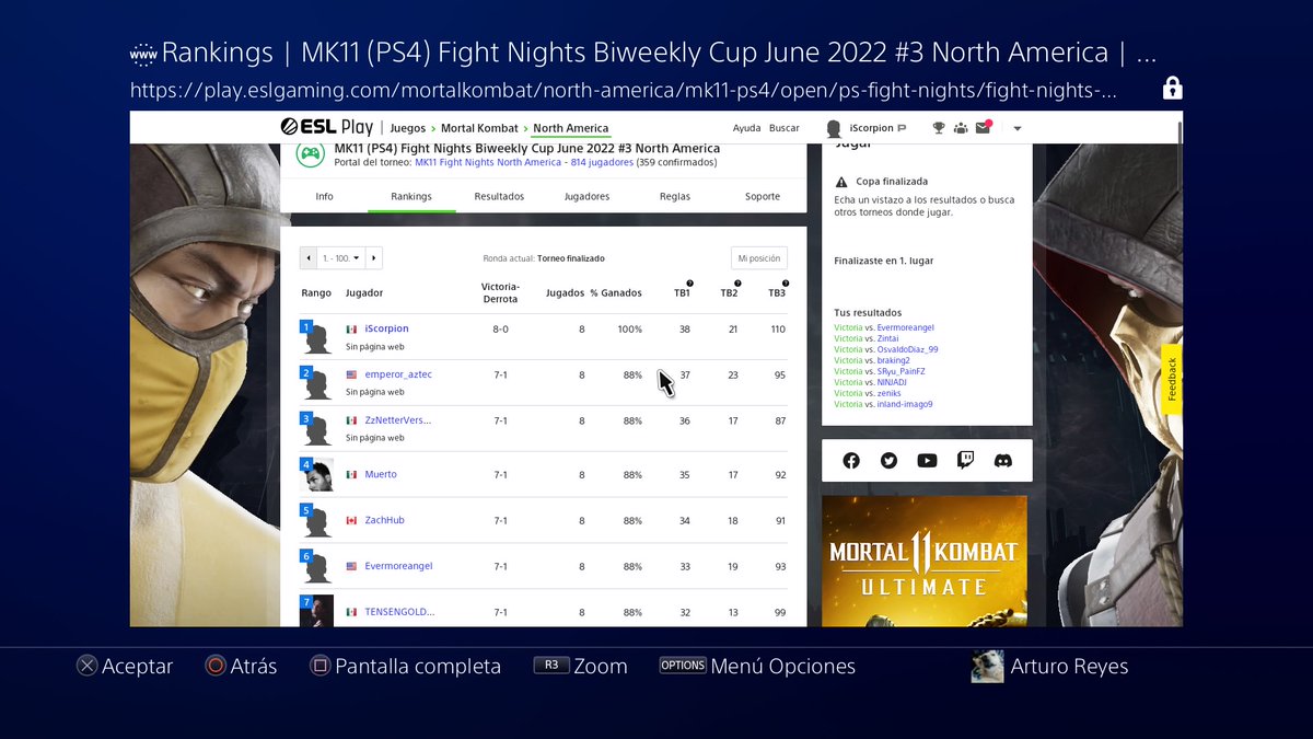 El alacran vuelve de su tumba y renace con este ESL i'm back perris <3