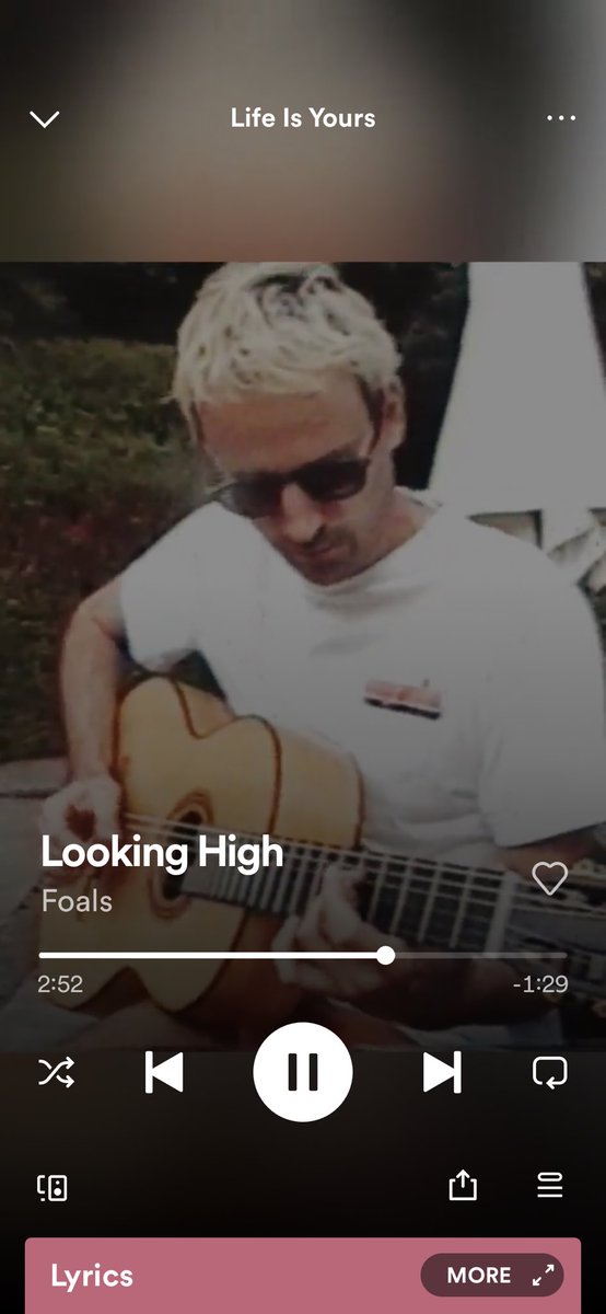 andycapener's tweet photo. ⁦@foals⁩ “Life Is Yours” kept me great company on a Toronto to Montreal and back F1 road trip. Personal fave “Looking High” All around boss summer album https://t.co/noWKSKl1Tj