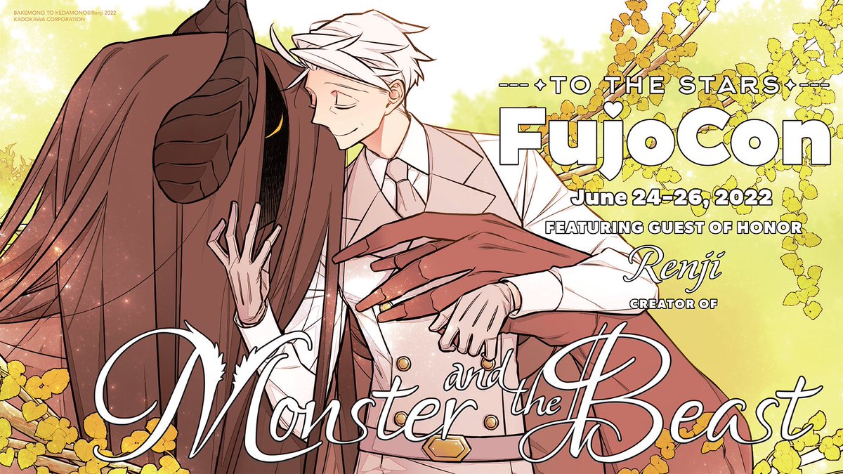 FujoCon's tweet image. Attention Space Cadets! Our guest of honor, @renji_range, will be appearing this Friday, June 24th starting at 8:00 PM CDT. Don’t miss this galactic event hosted by @yenpress!🚀✨