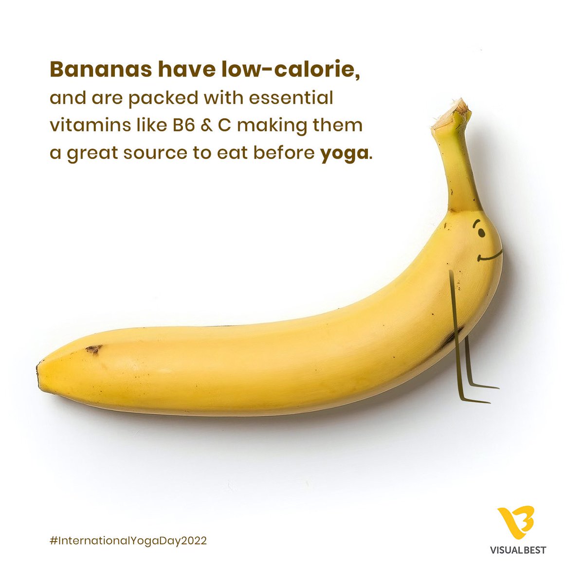 creativesanty's tweet photo. Bananaaaaa!!!
A full pack of:
✅ Vitamins
✅ Low-Calorie
✅ Pre-workout for Yoga  #InternationalDayofYoga #InternationalYogaDay #YogaDay https://t.co/adSQXO68Ns