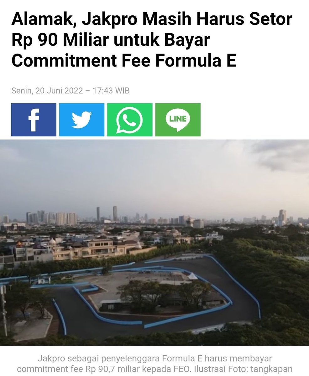 Anies Bungkam ..!!

Temuan BPK, Jakpro harus bayar sisa komitmen fee Formula E Rp90,7 Miliar

Laporan BPK, Dispora DKI telah membayar komitmen fee Formula E sebesar Rp560 miliar, dana diambil dari APBD tahun 2019 dan tahun 2020

Uang rakyat dihamburkan, <a href="/KPK_RI/">KPK</a> harus usut tuntas