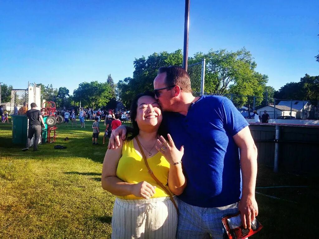 Uyenism's tweet photo. So this happened on Friday! 
Between my out bursts of "are you serious???" and a passerby saying, "OMG, is this for real??" I said, "Yes!"

📸@skeleton_mushroom https://t.co/9gk1OfMFA9 https://t.co/jY6hKfp7AW
