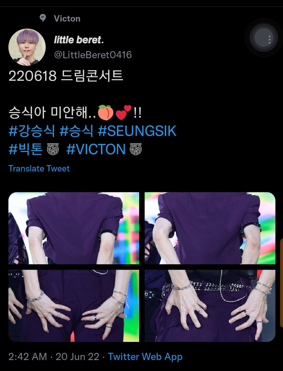alicesstruggle's tweet photo. Victon fansites be wilding https://t.co/7s9aZjr5B8