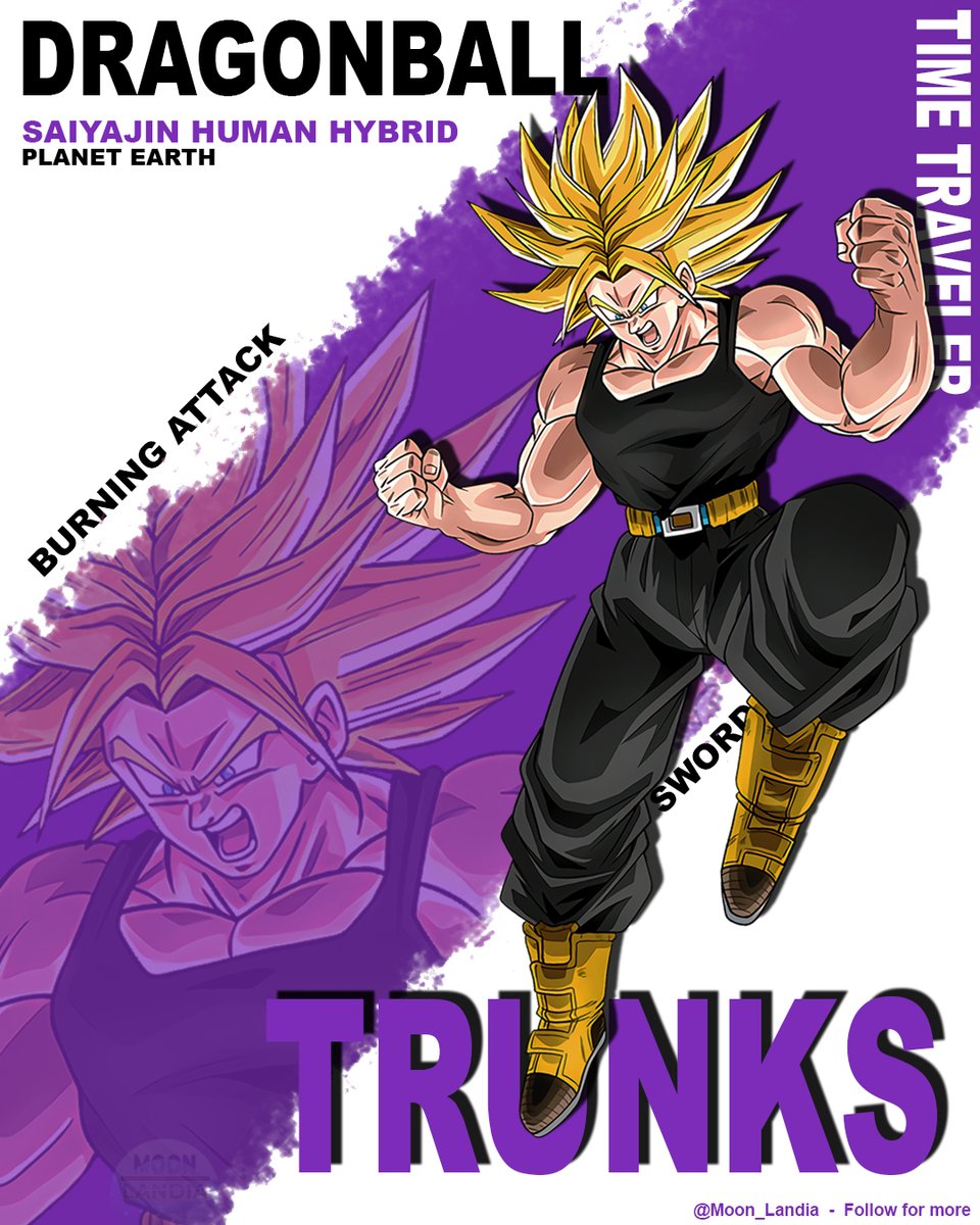 Moon_Landia's tweet photo. Diseño de Trunks estilo Selección de Personaje.
.
#DragonBallZ #DragonBallZ #DragonBallZ #Goku #trunks  #DragonBall #illustration #art #fanart #DragonBall #DragonBallSuper  #AnimeArt https://t.co/V4XnMAZxjz