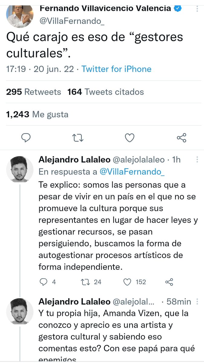Djfree22D's tweet photo. Y la REVOLCADA del año se la lleva.... @VillaFernando_ 
Bien por esa respuesta! 🙌👏 https://t.co/Eje4xrut69