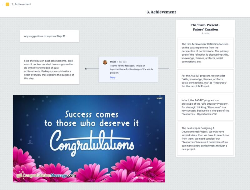 <a href="/stephenanderson/">Stephen P. Anderson</a> @milanoteapp 1. I use 9 boards, one is for the homepage, others are for 8 steps.
2. Each step has 5 sub-tasks. 
3. I also use Linkedin private messages for 1:1 chat.
4. No videos and meetings.
5. No deadline. 

linkedin.com/feed/hashtag/?…