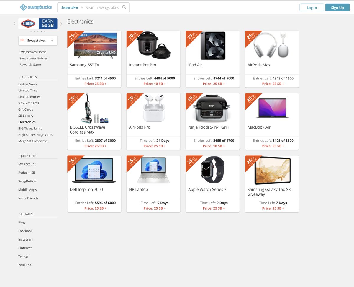 SweepsMasters's tweet photo. U can get #Freegiftcards 4 discovering things online with #Swagbucks Use Link 2 try it out get #Cash Bonus after 1st #ShoppinSpree
at> https://t.co/oLmdoWPJMk
Earn #GiftCards & #Bitcoin from CryptoVoucher N
#PayPalCash
💸💰🆓☘
#PayPal #Giveaways #CellPhoneEntry #FreeCellApps https://t.co/xRsD1aDmKN