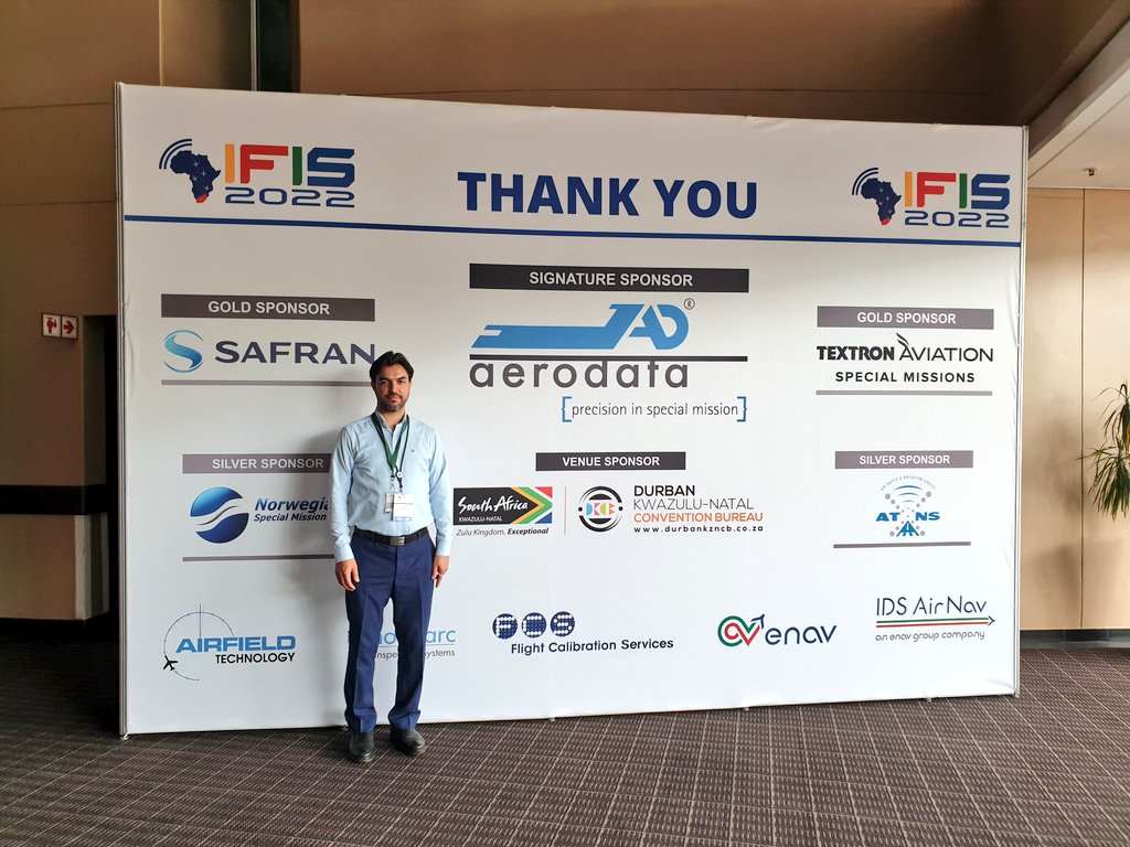 NAECS3's tweet photo. IFIS SYMPOSIUM 2022
South Africa 
#IranInReality
#Iran
#Flightinspection #Flightcheck #DRONE https://t.co/njkEgCwjR5