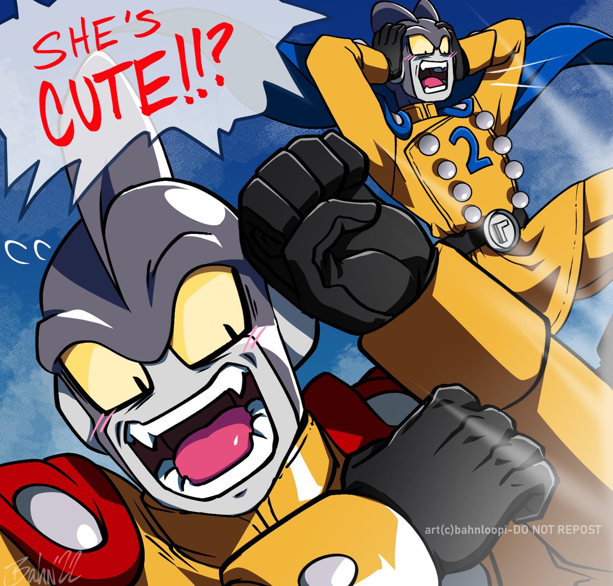 Super Hero...
[No Spoilers]
Honestly all I need is Gohan and his family just parading around like dorks in their suits in front of the two other robot dorks.
#bahnsart #dbs #DragonBallSuperSuperHero