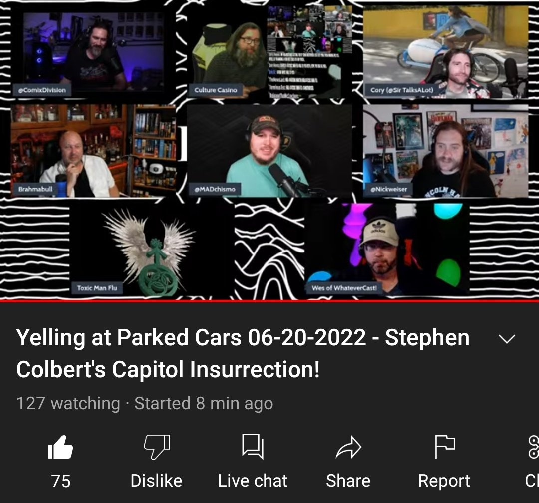 GNinjuh's tweet photo. 🗣#YellingAtParkedCars 🚗 06-20-2022
#StephenCobert's #Capitol #Insurrection
@ComixDivision
@CultureCasino
@TheGoodVoiceGuy
@Nickweiser
@Mr_brahmabull
@MADchismo
@greatTMF
@wm_webcast
@SupremeHeretic
@ThomasConnorsJr (🤞🏾)
#ComixDivision⚡
https://t.co/bFwTIpOuql https://t.co/kAlBLyweUx