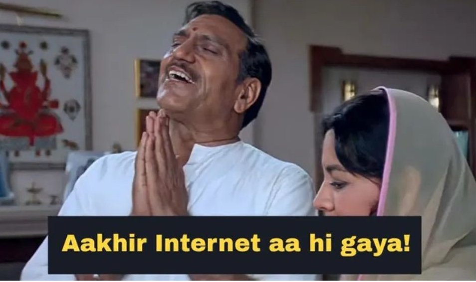Priyeshsingh07's tweet photo. People after getting Internet Connection :- https://t.co/d3BiIevNCU