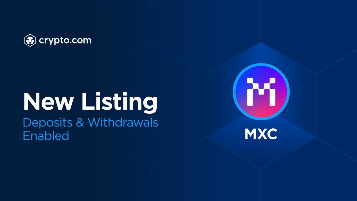 cryptocom's tweet photo. Meta X Connect is listed in the https://t.co/vCNztATkNg App 🔔 
Buy $MXC at true cost with USD, EUR, GBP, and 20+ fiat currencies.

Download the App to start trading #MXC now!
👉 https://t.co/jt6bDD8HsI

For more details - https://t.co/z0kA2stWyC

@MXCfoundation https://t.co/qXUMuiUKzu