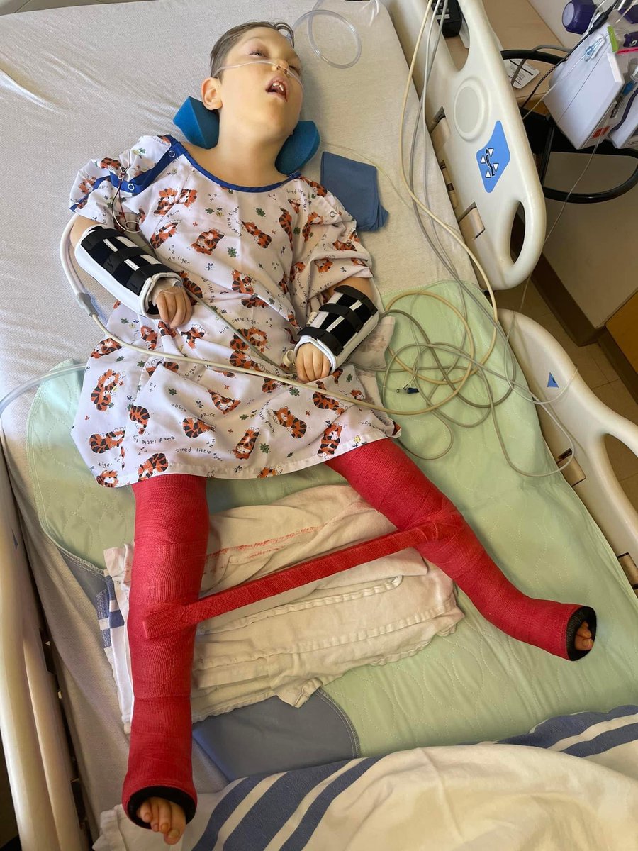 My Godson and nephew, Henry, got out of a very painful double hip surgery today.

In your charity, please pray for him this evening.