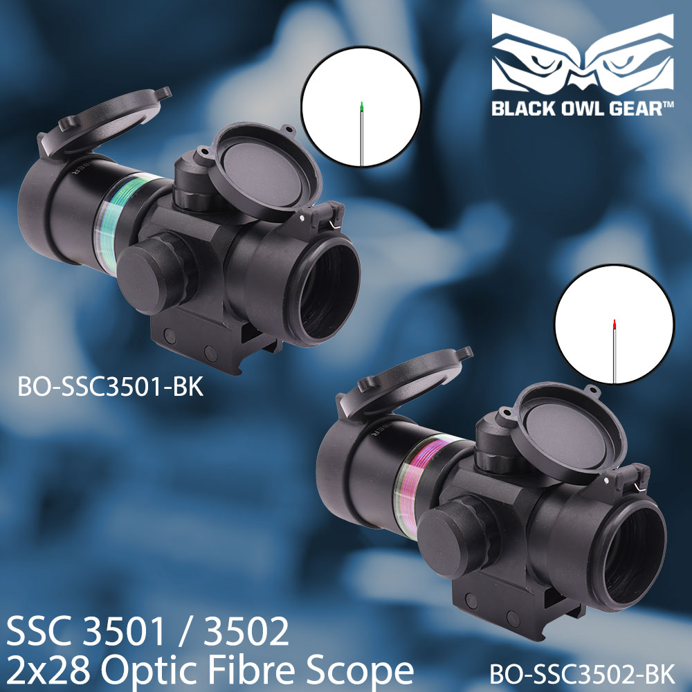 blackowlgear's tweet photo. PRODUCT SHOWCASE: SSC3501 / 3502 2x28 OPTIC FIBRE SCOPE

2X28 OPTIC FIBER (RED)
https://t.co/oriyUfKzC6

2X28 OPTIC FIBER (GREEN)
https://t.co/2OfIuzjFgf https://t.co/VbGp7MTisY