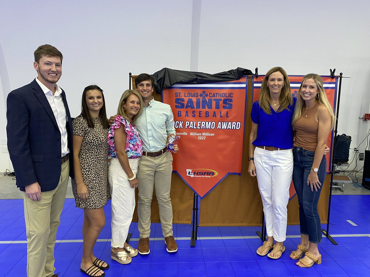 And the biggest award in our program each year goes to the player that embodies and lives our Core Values of Love, Respect, and Service in our program, on campus, and in the community. 

This years 2022 Rock Palermo Memorial Service Award goes to:

William Millican