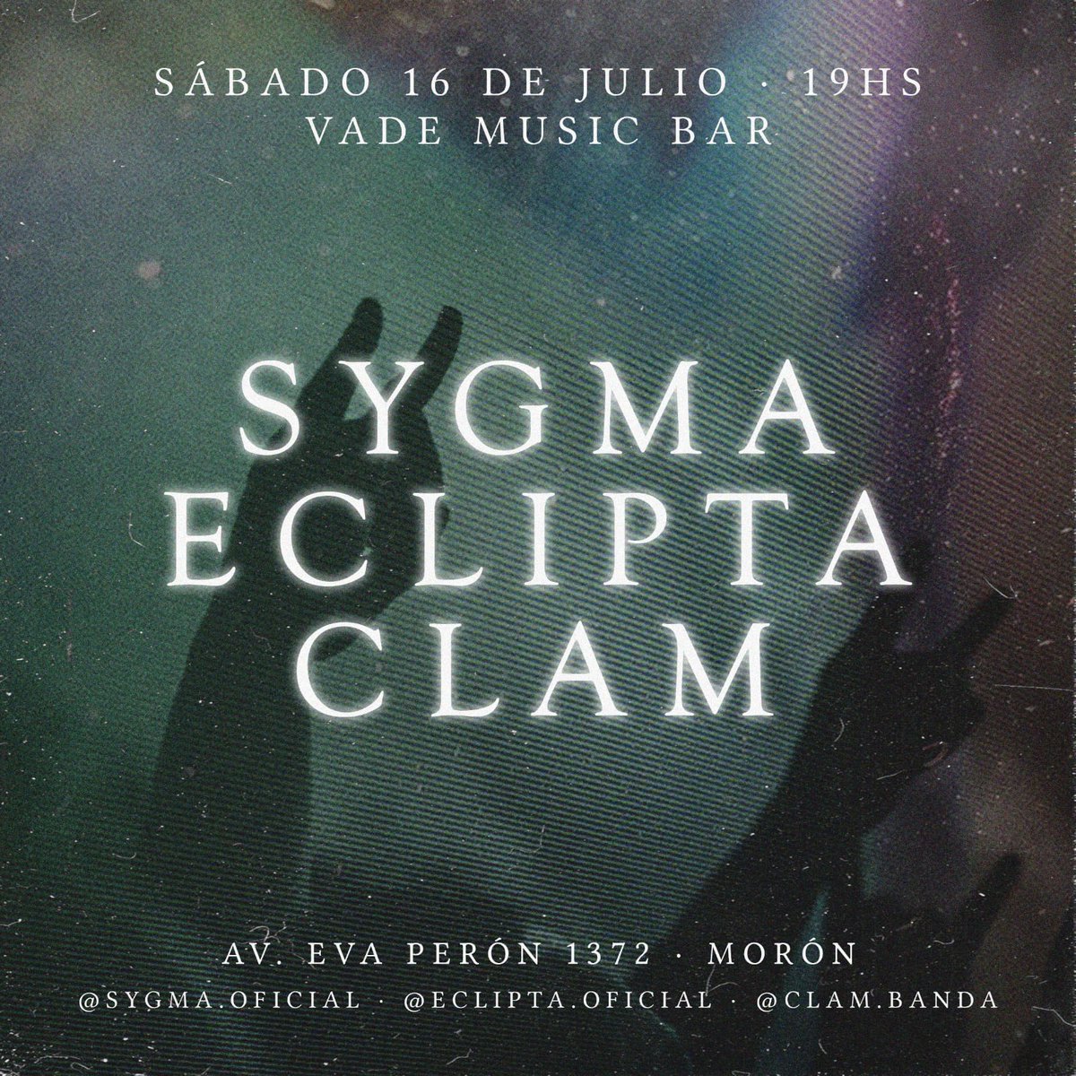 Salió nueva fecha y ahora nos toca en el Oeste!!! 🤩